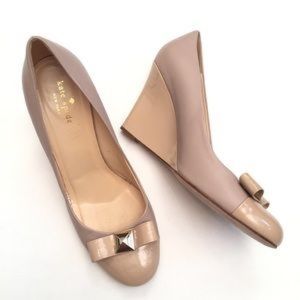Kate Spade Nude “Kalle” Wedge